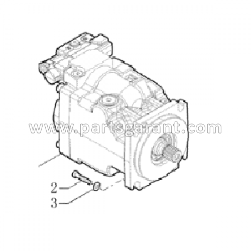 Hydraulic Pump (Variable) Case 580ST