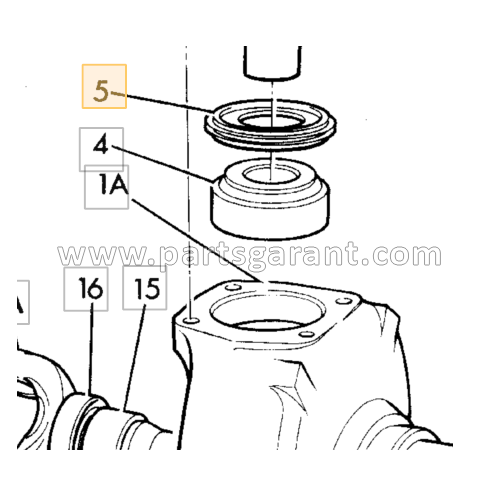 Oil seal JCB 4CX