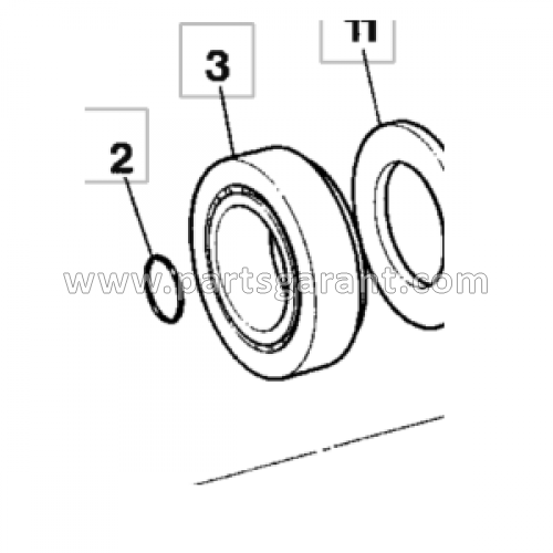 Bearing (Synchro Shuttle) JCB 3CX