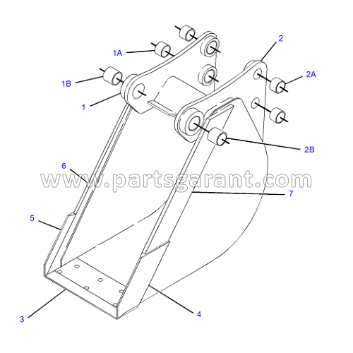 Bucket (458 mm) Caterpillar 434E