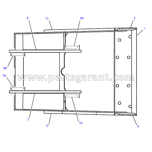 Bucket (610 mm) Caterpillar 434E