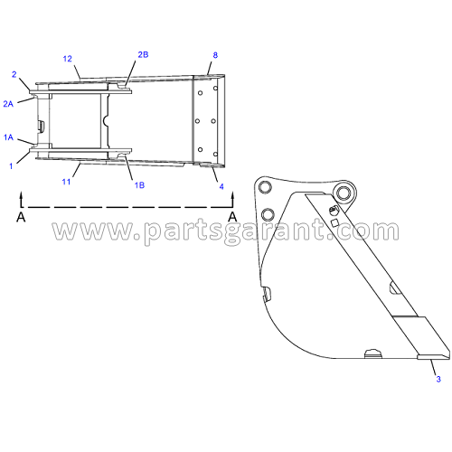 Bucket (458 mm) Caterpillar 434E