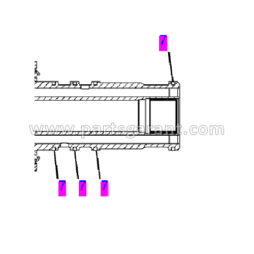 Caterpillar 434E O-ring