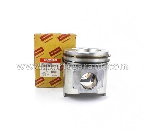 Piston with rings 0.25 Yamar