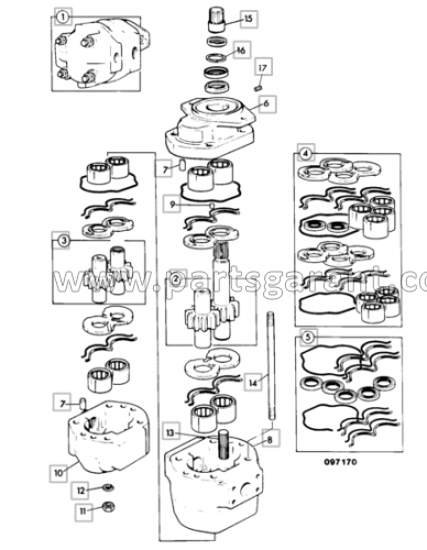 Hydraulic pump 919/72000