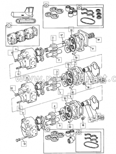 Hydraulic pump 919/24200