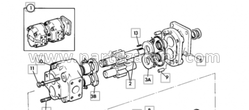 Hydraulic pump 919/25400