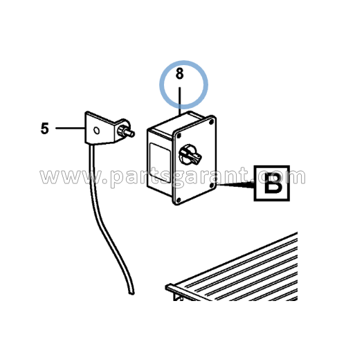 Heater control panel Volvo BL61