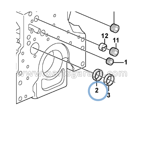 Camshaft bushing/bearing 1 Volvo BL61