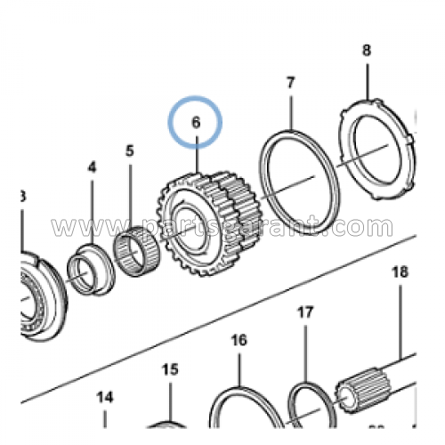 Gear (forward movement) Volvo BL61