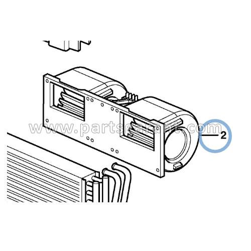 Interior fan Volvo BL71