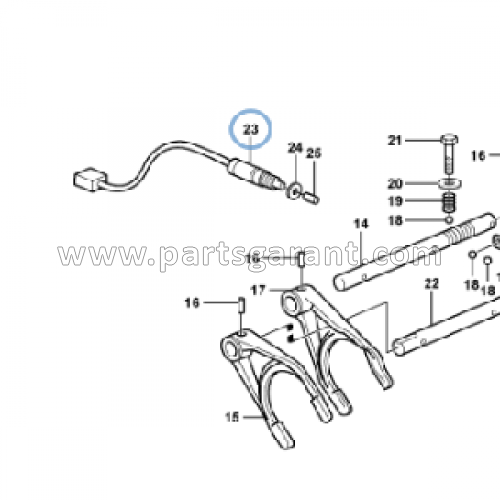 Volvo BL61 transmission sensor