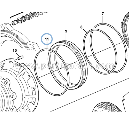 O-ring 1 Volvo BL61