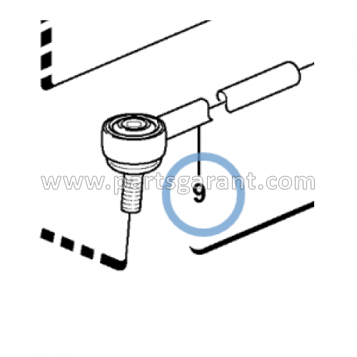 Steering rod Volvo BL61