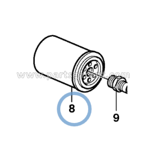 Transmission oil filter Volvo BL61