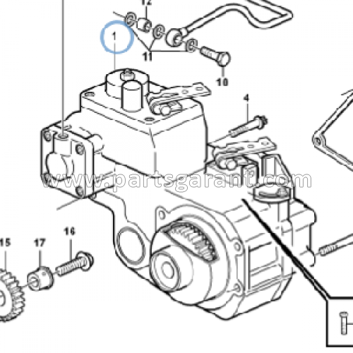 Fuel regulator Volvo BL61