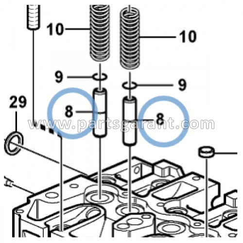 Valve sleeve Volvo BL61