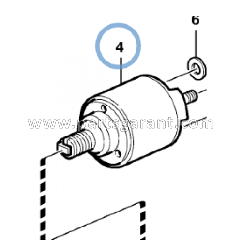 Volvo BL61 starter relay