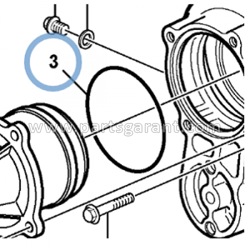 Volvo BL61 pump gasket