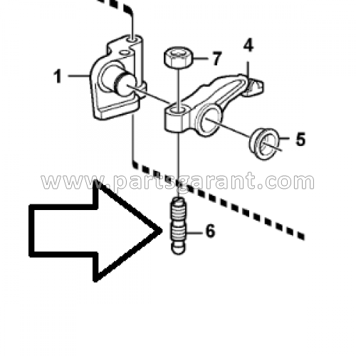 Adjusting bolt Volvo BL61