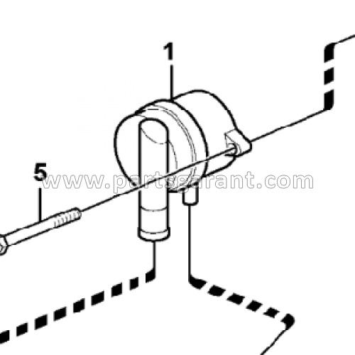 Oil separator Volvo BL71