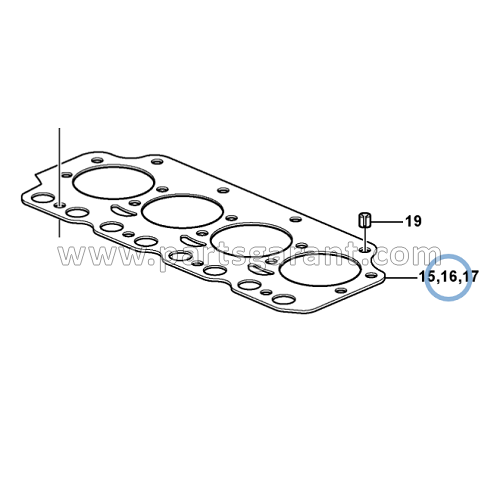 Head gasket (s1.5) Volvo BL61