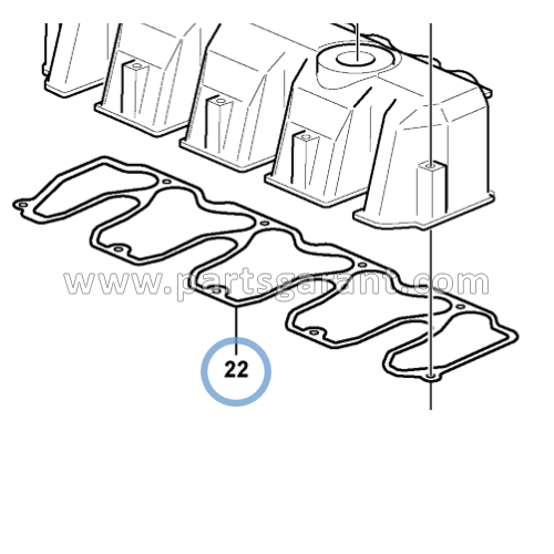 Valve cover gasket Volvo BL61