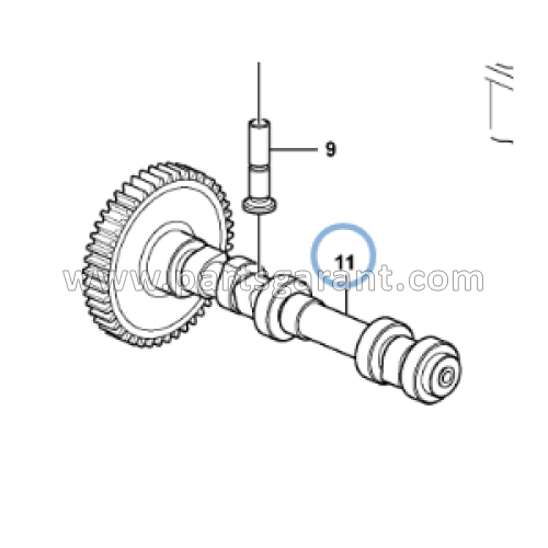 Volvo BL61 camshaft