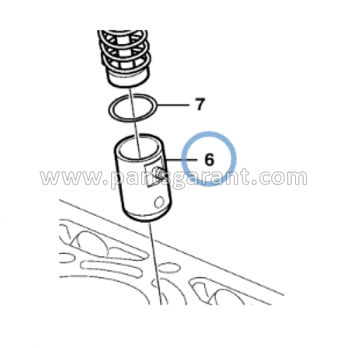 Volvo BL61 fuel pump pusher