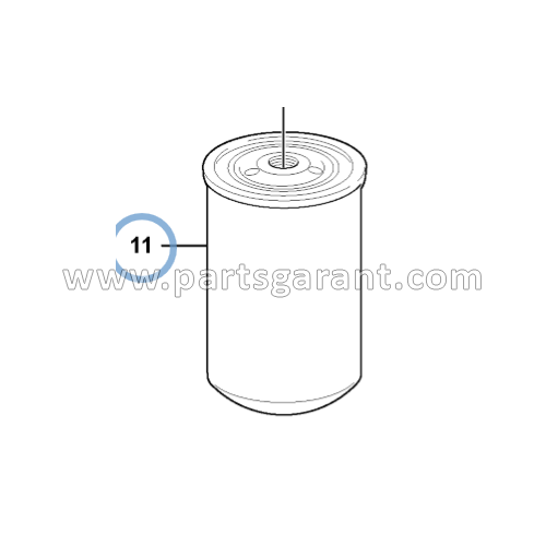 Fuel filter thin Volvo BL61