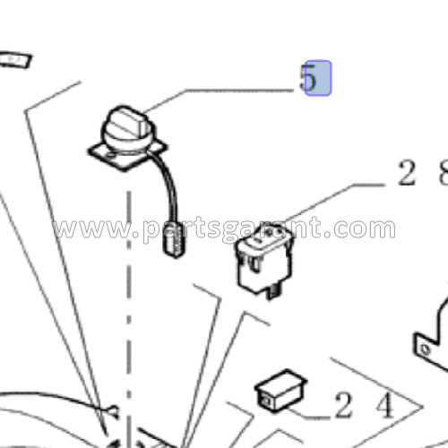 Potentiometer New Holland E215