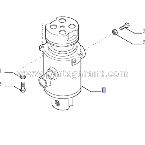 Rotary distributor New Holland E215