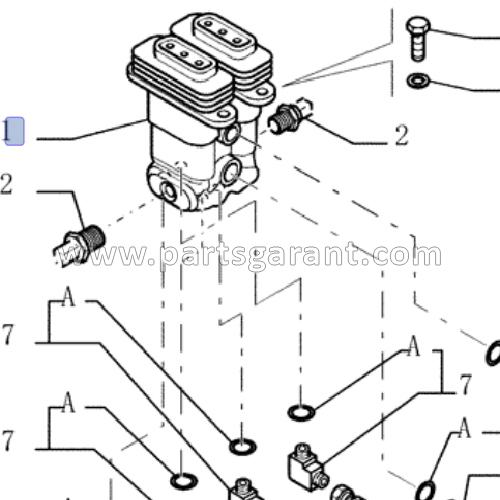 Valve New Holland E215