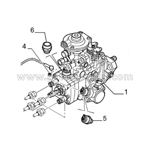 New Holland LB95B injection pump